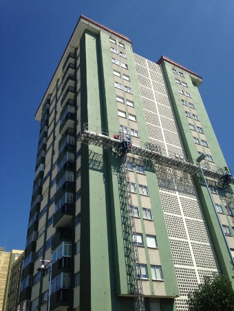 REHABILITACION DE FACHADA AV. CASTELAO - VIGO